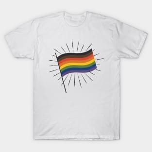 Retro Gay Pride Flag T-Shirt